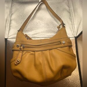 Tignanello genuine leather hobo bag - fall color